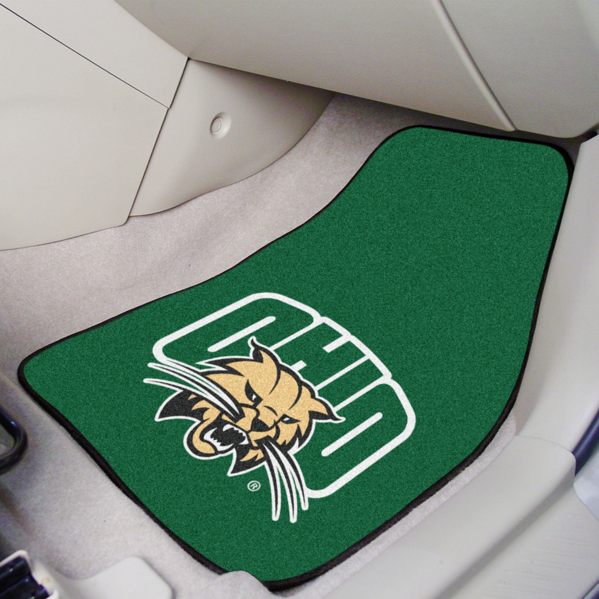 Ohio Bobcats Front Carpet Car Mat Set - 2 Pieces - Ohio