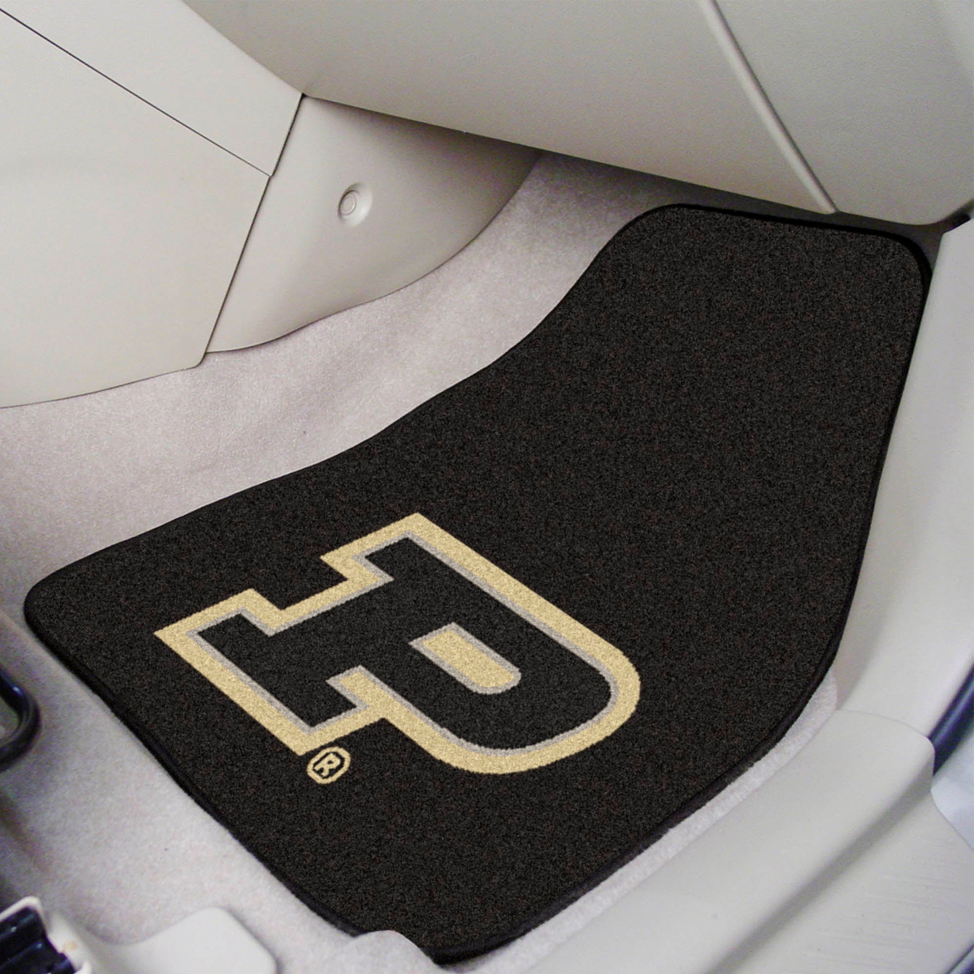 Purdue Boilermakers Front Carpet Car Mat Set - 2 Pieces