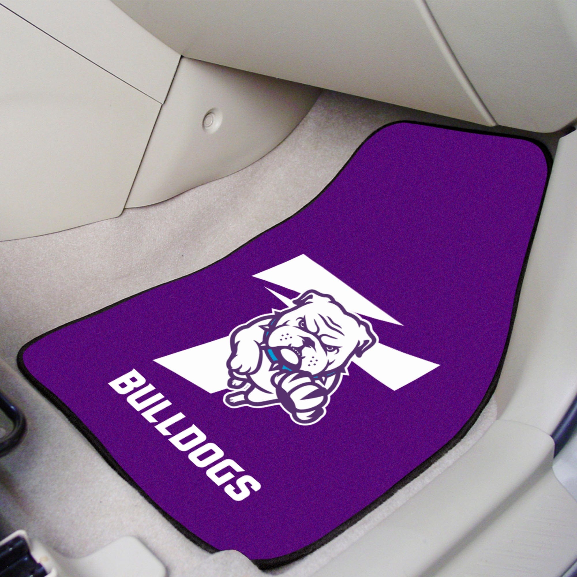 Truman State Bulldogs Front Carpet Car Mat Set - 2 Pieces