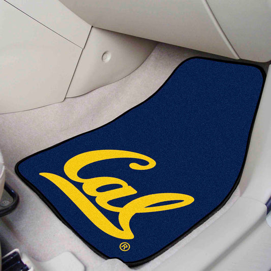 Cal Golden Bears Front Carpet Car Mat Set - 2 Pieces - Cal