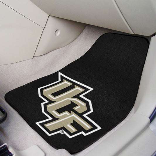 Central Florida Knights Front Carpet Car Mat Set - 2 Pieces - Central Florida