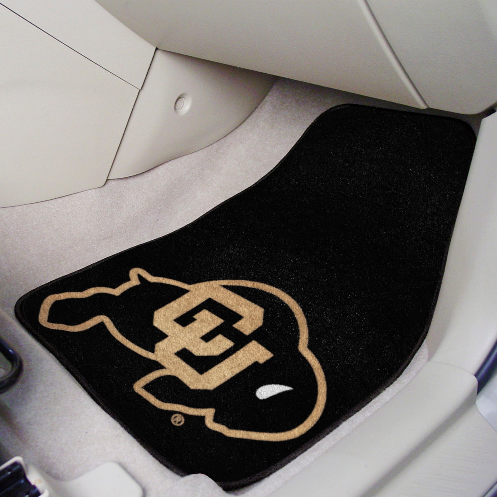 Colorado Buffaloes Front Carpet Car Mat Set - 2 Pieces