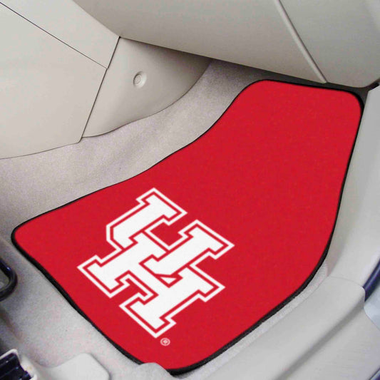 Houston Cougars Front Carpet Car Mat Set - 2 Pieces - Houston