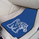 Memphis Tigers Front Carpet Car Mat Set - 2 Pieces