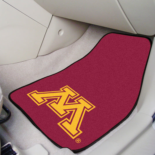 Minnesota Golden Gophers Front Carpet Car Mat Set - 2 Pieces