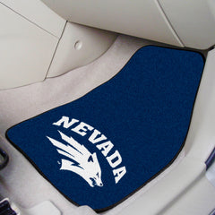 Nevada Wolfpack Front Carpet Car Mat Set - 2 Pieces - Nevada