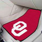 Oklahoma Sooners Front Carpet Car Mat Set - 2 Pieces