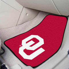 Oklahoma Sooners Front Carpet Car Mat Set - 2 Pieces - Oklahoma