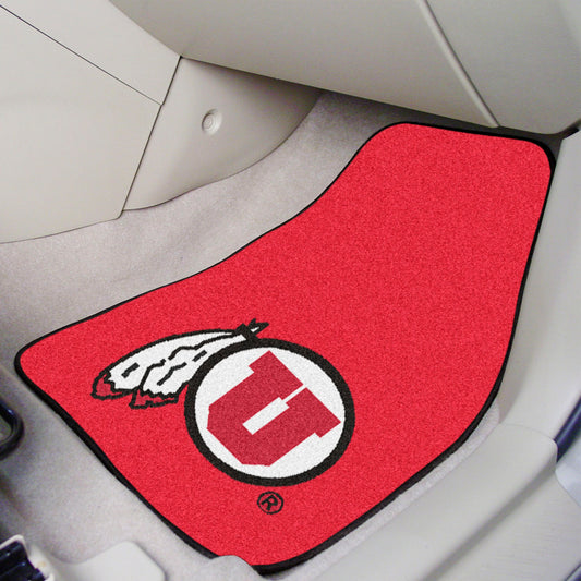 Utah Utes Front Carpet Car Mat Set - 2 Pieces