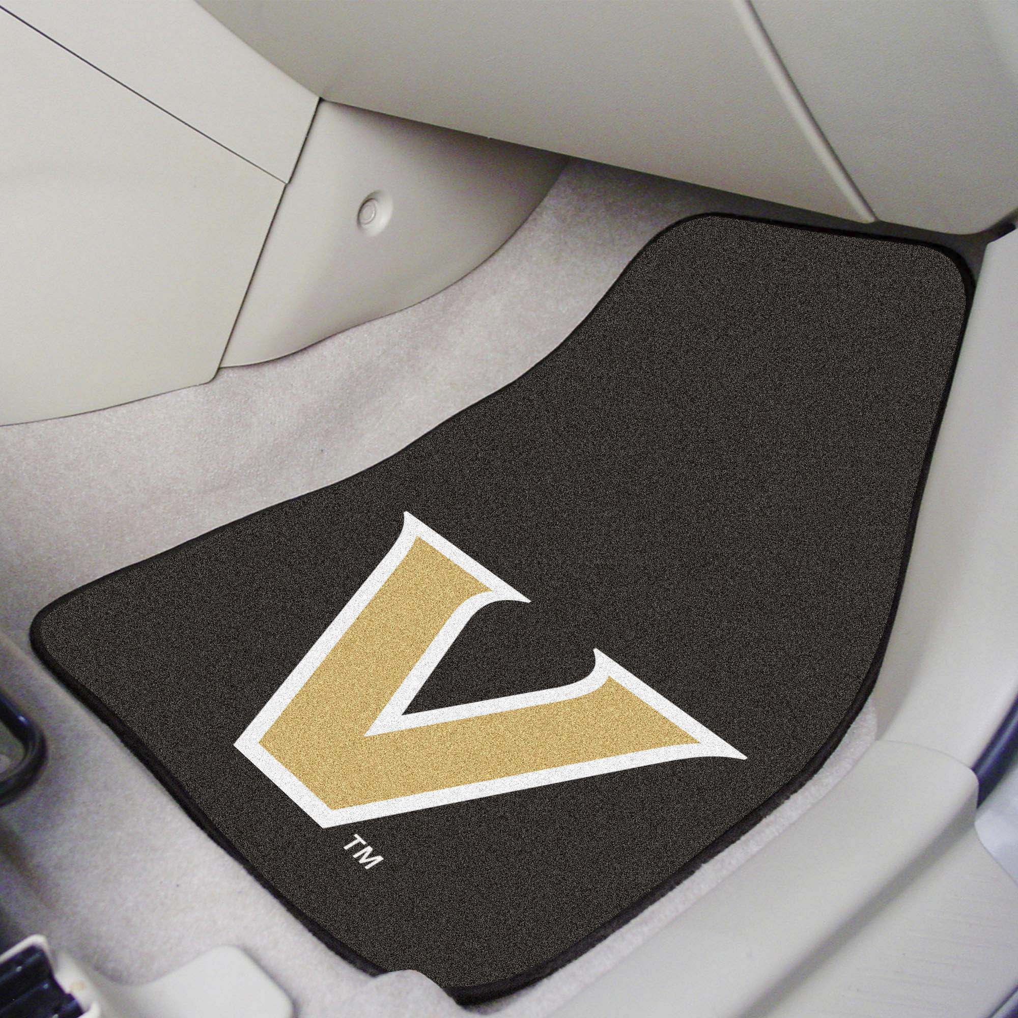 Vanderbilt Commodores Front Carpet Car Mat Set - 2 Pieces