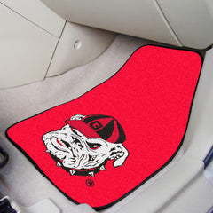 Georgia Bulldogs Front Carpet Car Mat Set - 2 Pieces