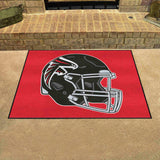 Atlanta Falcons All-Star Rug - 34 in. x 42.5 in., Helmet Logo - Atlanta Falcons