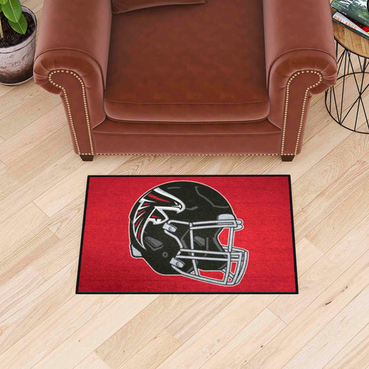 Atlanta Falcons Starter Mat Accent Rug - 19in. x 30in., Helmet Logo - Atlanta Falcons