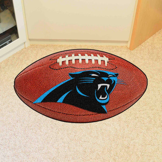 Carolina Panthers Football Rug - 20.5in. x 32.5in.