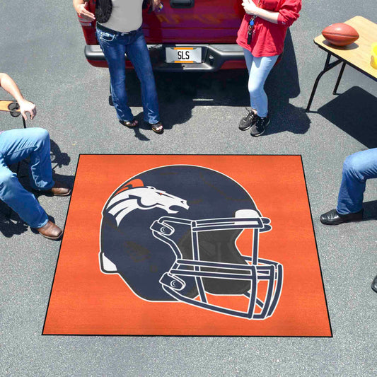 Denver Broncos Tailgater Rug - 5ft. x 6ft., Helmet Logo