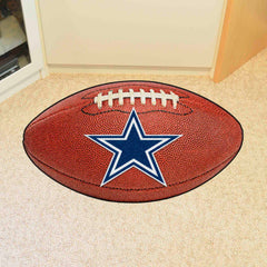 Dallas Cowboys Football Rug - 20.5in. x 32.5in. - Dallas Cowboys