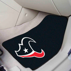 Houston Texans Front Carpet Car Mat Set - 2 Pieces - Houston Texans