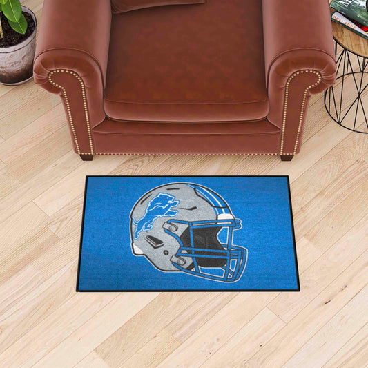 Detroit Lions Starter Mat Accent Rug - 19in. x 30in., Helmet Logo