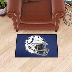 Indianapolis Colts Starter Mat Accent Rug - 19in. x 30in., Helmet Logo