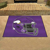 Minnesota Vikings All-Star Rug - 34 in. x 42.5 in., Helmet Logo