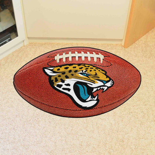 Jacksonville Jaguars Football Rug - 20.5in. x 32.5in.