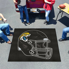 Jacksonville Jaguars Tailgater Rug - 5ft. x 6ft., Helmet Logo - Jacksonville Jaguars