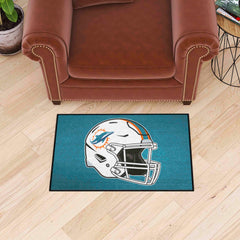 Miami Dolphins Starter Mat Accent Rug - 19in. x 30in., Helmet Logo