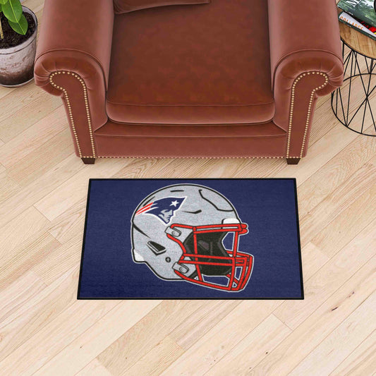 New England Patriots Starter Mat Accent Rug - 19in. x 30in., Helmet Logo - New England Patriots