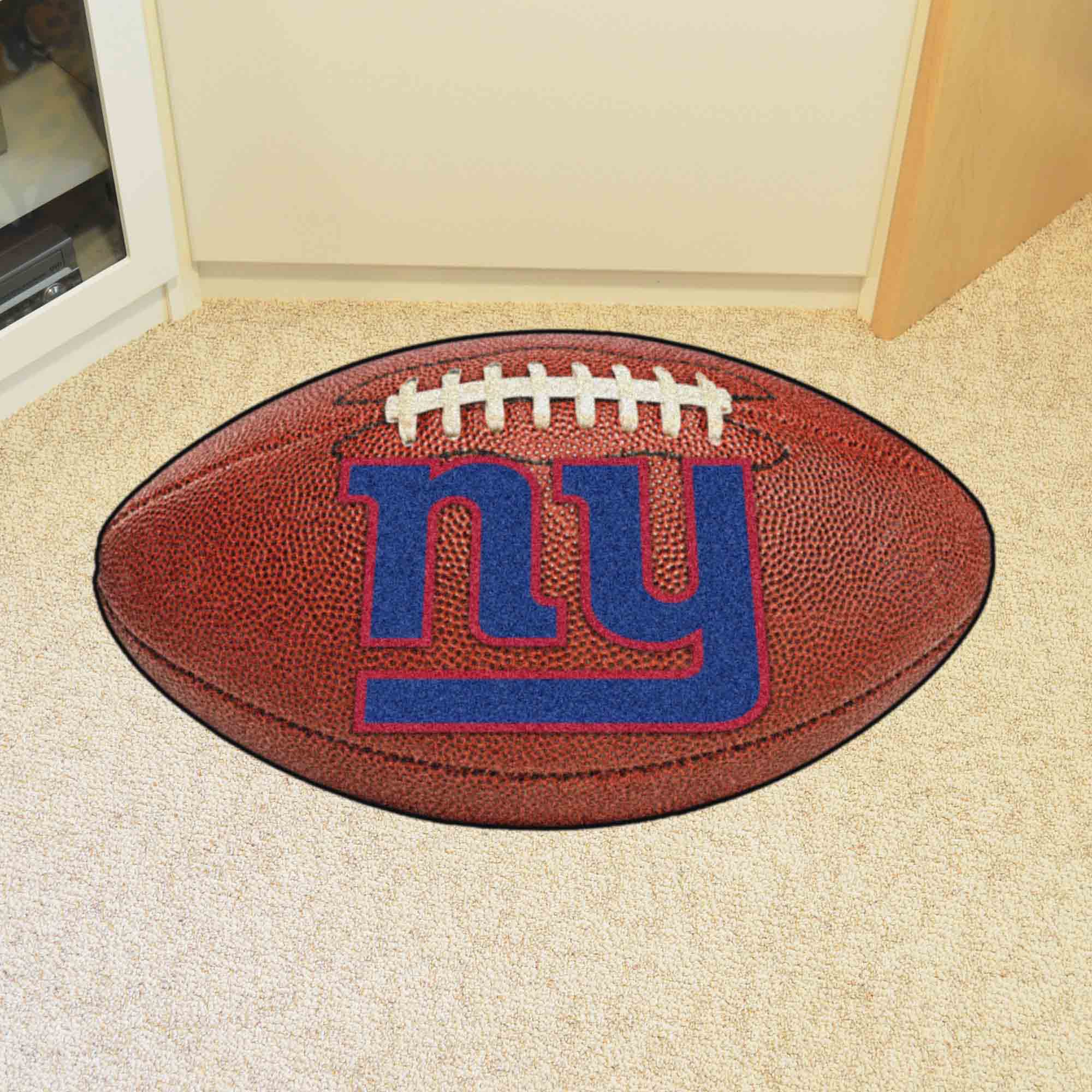 New York Giants Football Rug - 20.5in. x 32.5in.