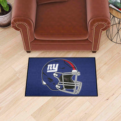 New York Giants Starter Mat Accent Rug - 19in. x 30in., Helmet Logo