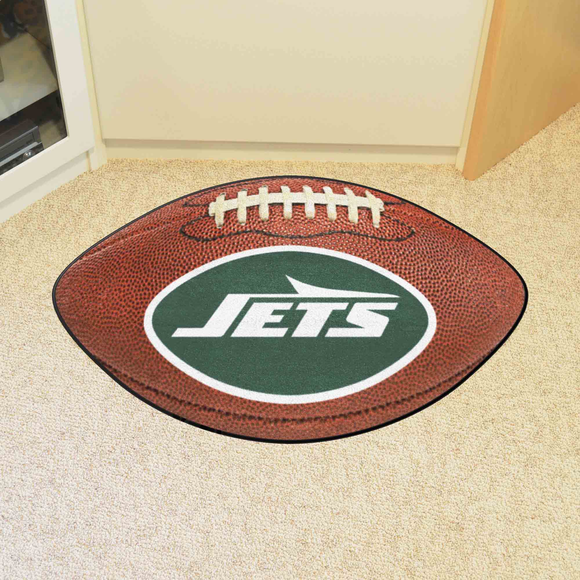 New York Jets Football Rug - 20.5in. x 32.5in.