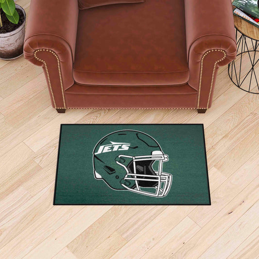 New York Jets Starter Mat Accent Rug - 19in. x 30in., Helmet Logo