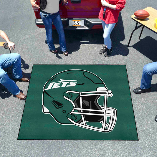 New York Jets Tailgater Rug - 5ft. x 6ft., Helmet Logo