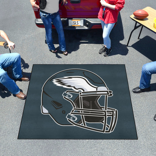 Philadelphia Eagles Tailgater Rug - 5ft. x 6ft., Helmet Logo