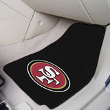 San Francisco 49ers Front Carpet Car Mat Set - 2 Pieces