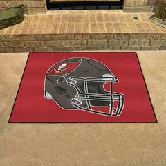 Tampa Bay Buccaneers All-Star Rug - 34 in. x 42.5 in., Helmet Logo