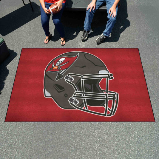 Tampa Bay Buccaneers Ulti-Mat Rug - 5ft. x 8ft., Helmet Logo