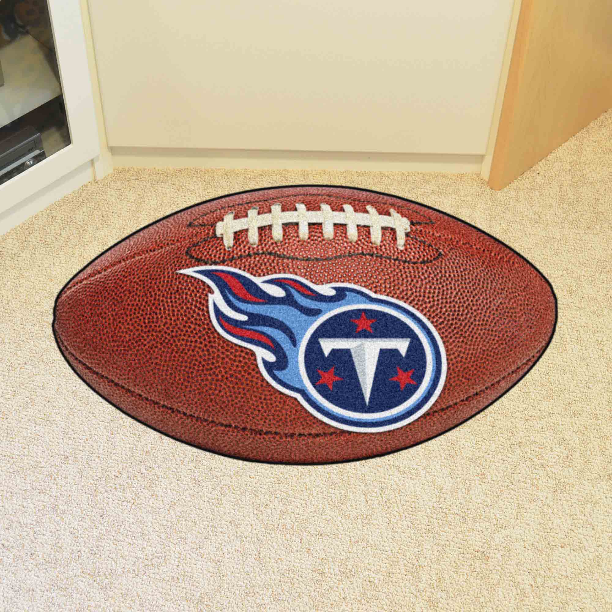 Tennessee Titans Football Rug - 20.5in. x 32.5in.