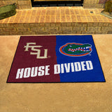 House Divided - Florida State / Florida House Divided House Divided Rug - 34 in. x 42.5 in. - House Divided - Florida State / Florida