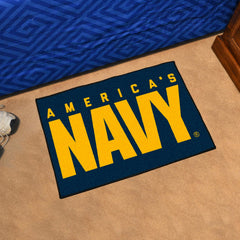 U.S. Navy Starter Mat Accent Rug - 19in. x 30in. - U.S. Navy