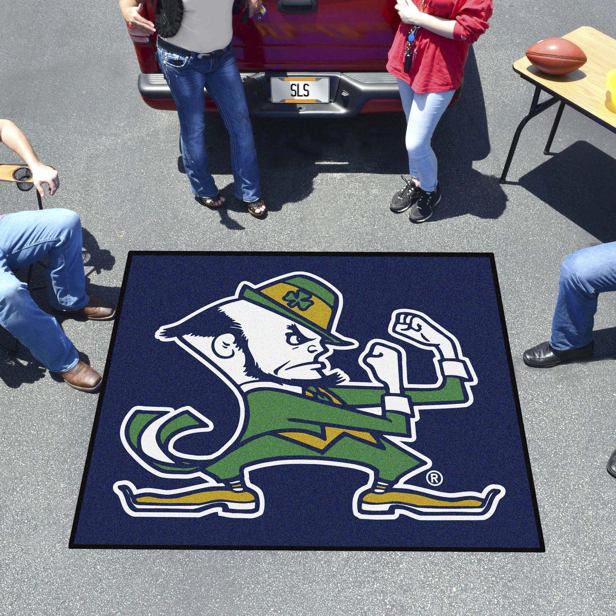 Notre Dame Fighting Irish Tailgater Rug - 5ft. x 6ft., Leprechaun