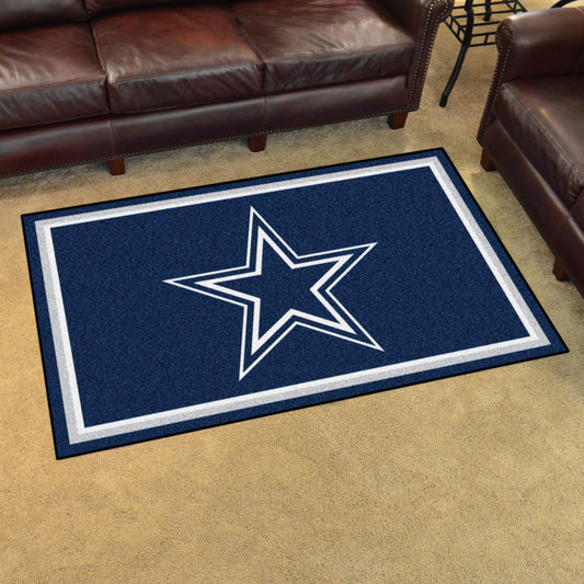 Dallas Cowboys 4ft. x 6ft. Plush Area Rug