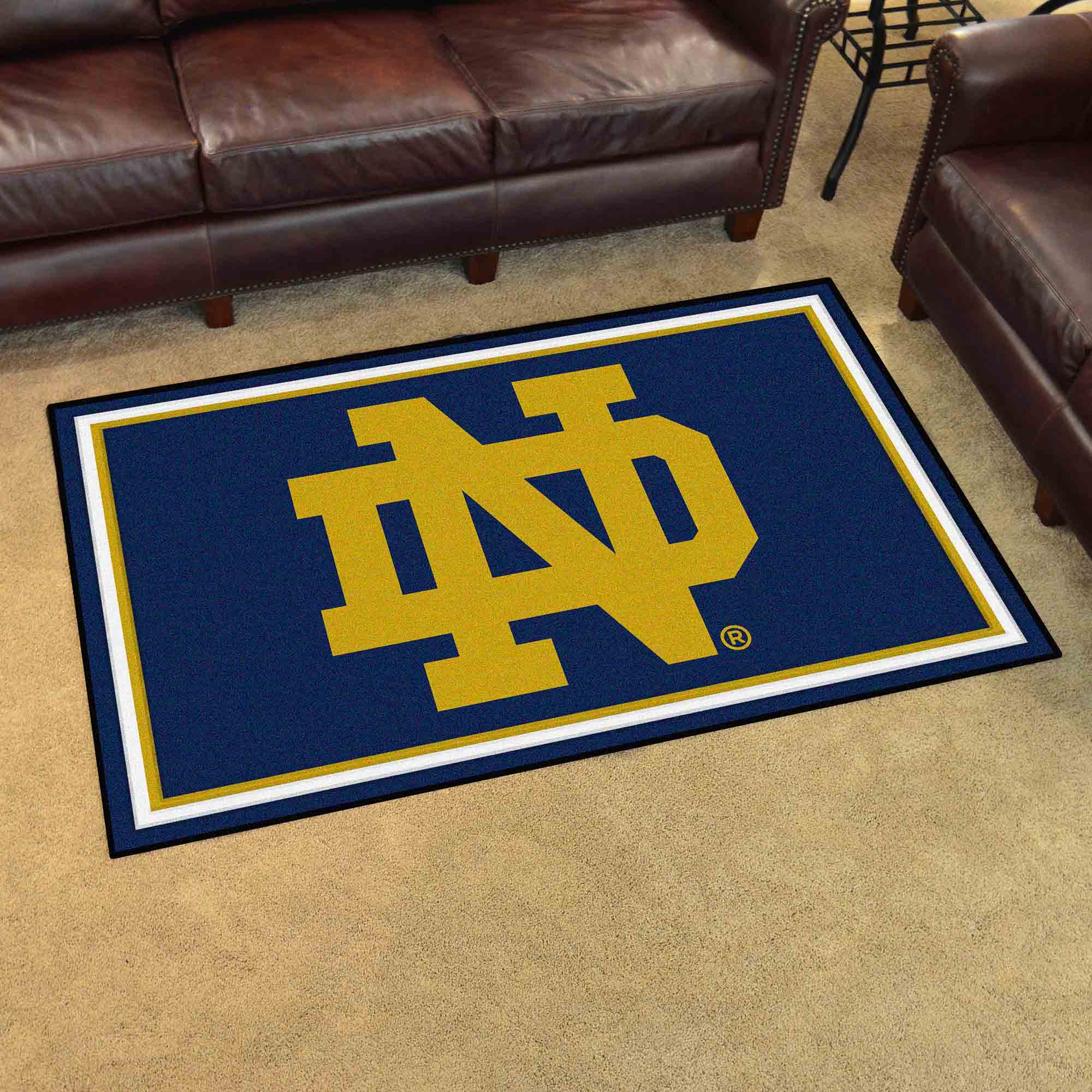 Notre Dame Fighting Irish 4ft. x 6ft. Plush Area Rug