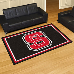 NC State Wolfpack 5ft. x 8 ft. Plush Area Rug, NSC Logo - NC State