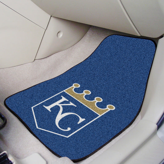 Kansas City Royals Front Carpet Car Mat Set - 2 Pieces