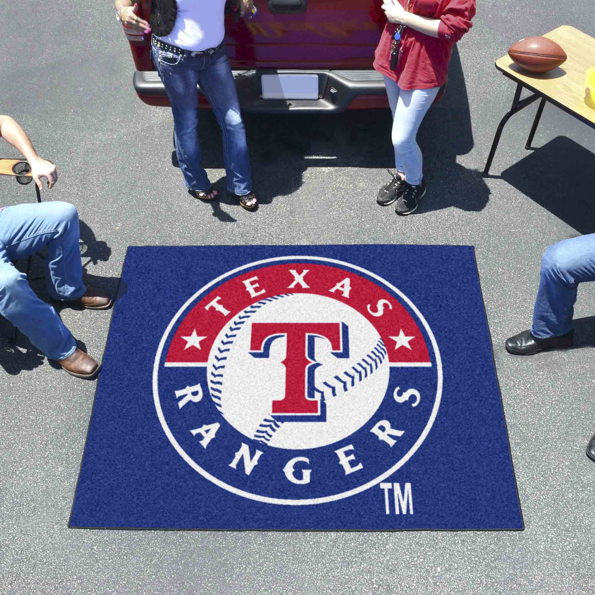 Texas Rangers Tailgater Rug - 5ft. x 6ft. - Texas Rangers