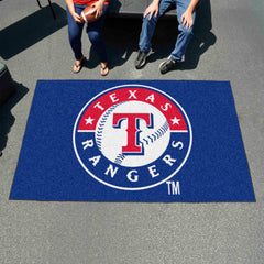 Texas Rangers Ulti-Mat Rug - 5ft. x 8ft. - Texas Rangers