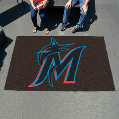 Miami Marlins Ulti-Mat Rug - 5ft. x 8ft.