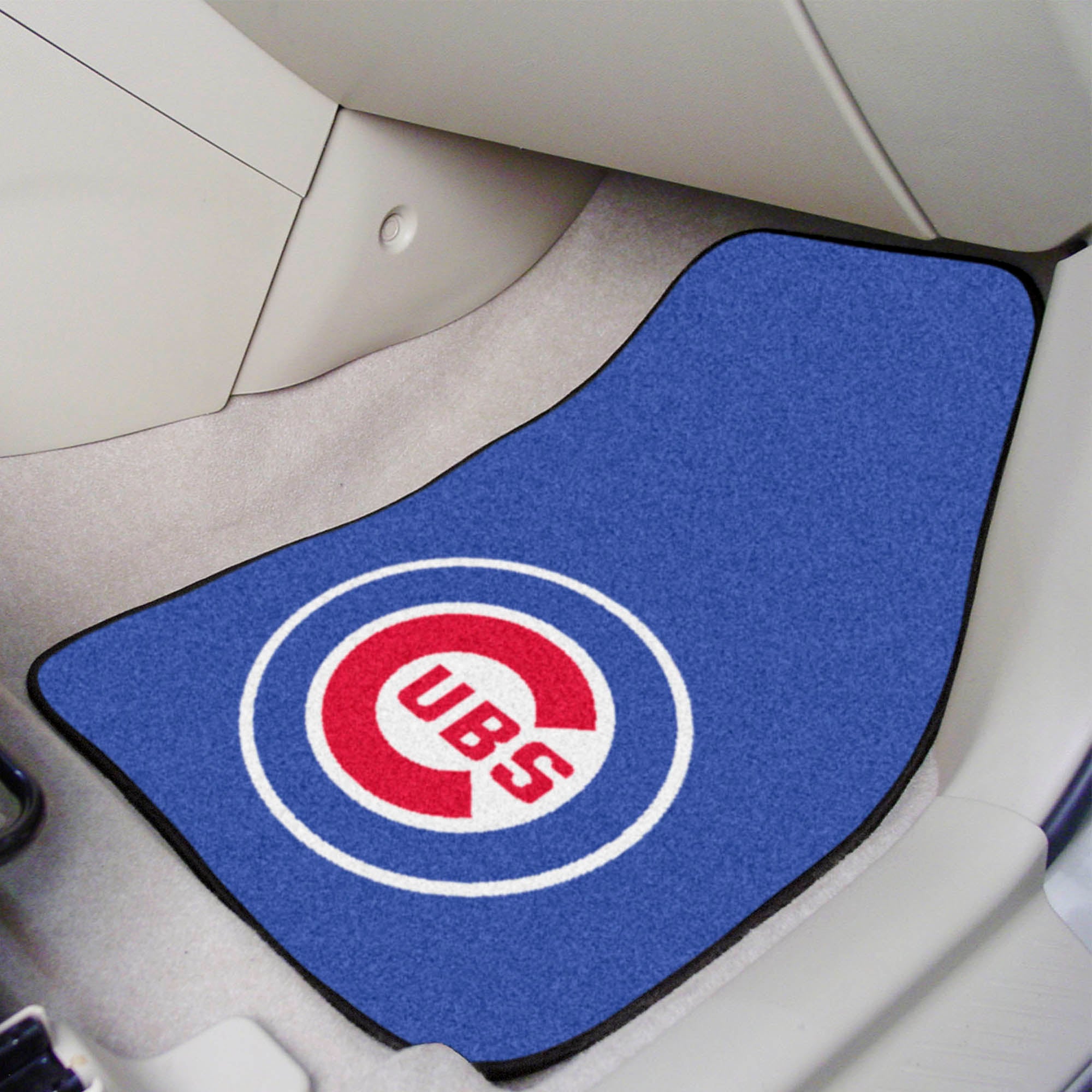 Chicago Cubs Front Carpet Car Mat Set - 2 Pieces - Chicago Cubs