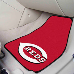 Cincinnati Reds Front Carpet Car Mat Set - 2 Pieces - Cincinnati Reds